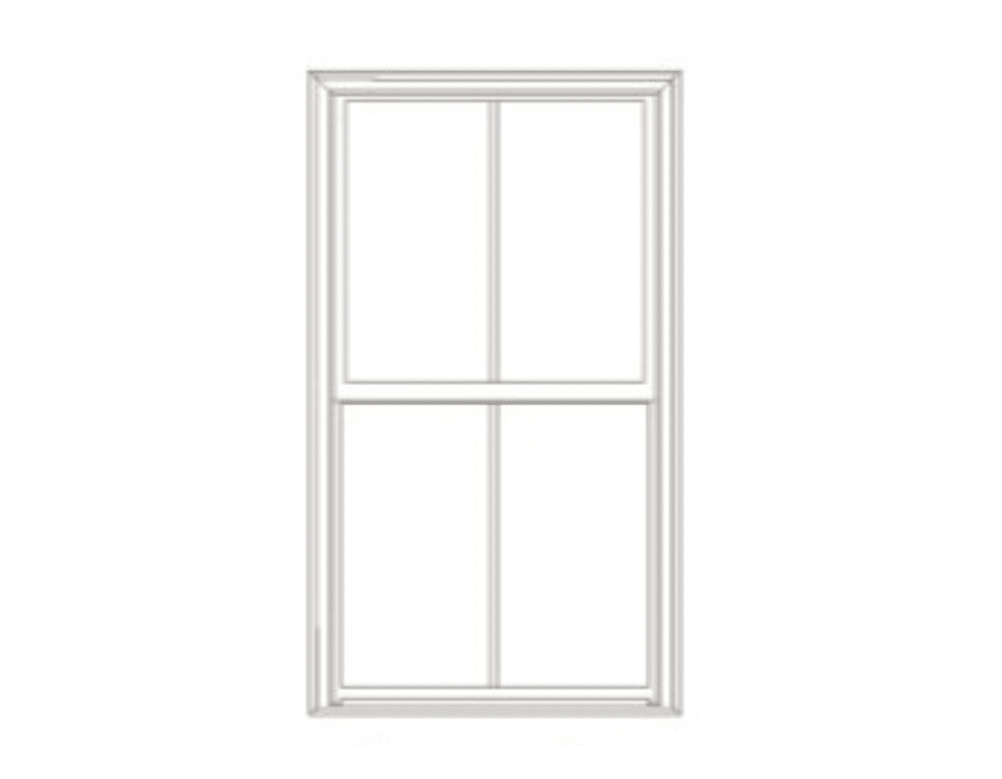 PlyGem Two over Two | Pro Series Classic Double Hung Window