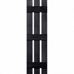 Black Board & Batten 3-Panel | Shutters