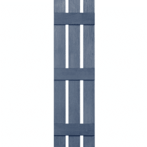Blue Board & Batten 3-Panel | Shutters