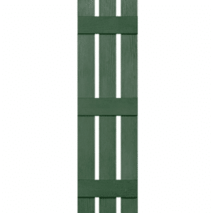 Green Board & Batten 3-Panel | Shutters
