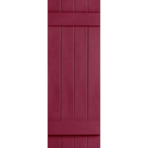 Berry Board & Batten Closed 4-Panel | Shutters