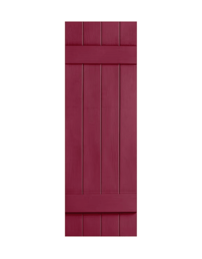 Berry Board & Batten Closed 4-Panel | Shutters
