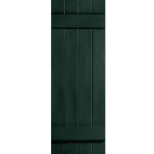 Pine Board & Batten Closed 4-Panel | Shutters