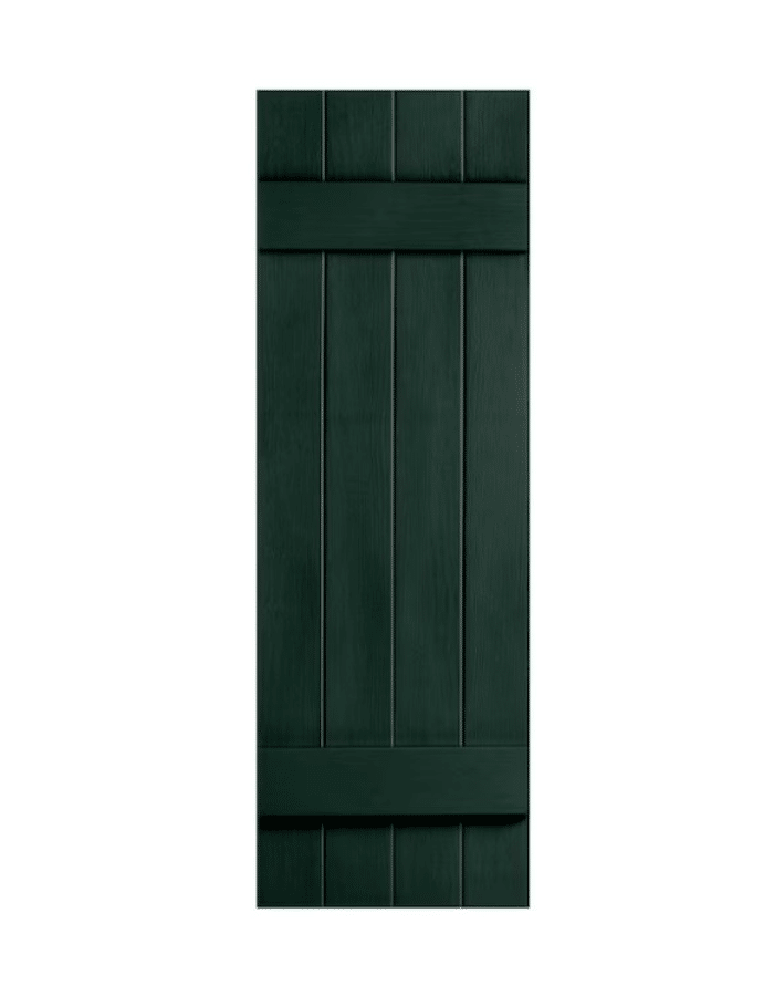 Pine Board & Batten Closed 4-Panel | Shutters