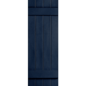 Royal Board & Batten Closed 4-Panel | Shutters