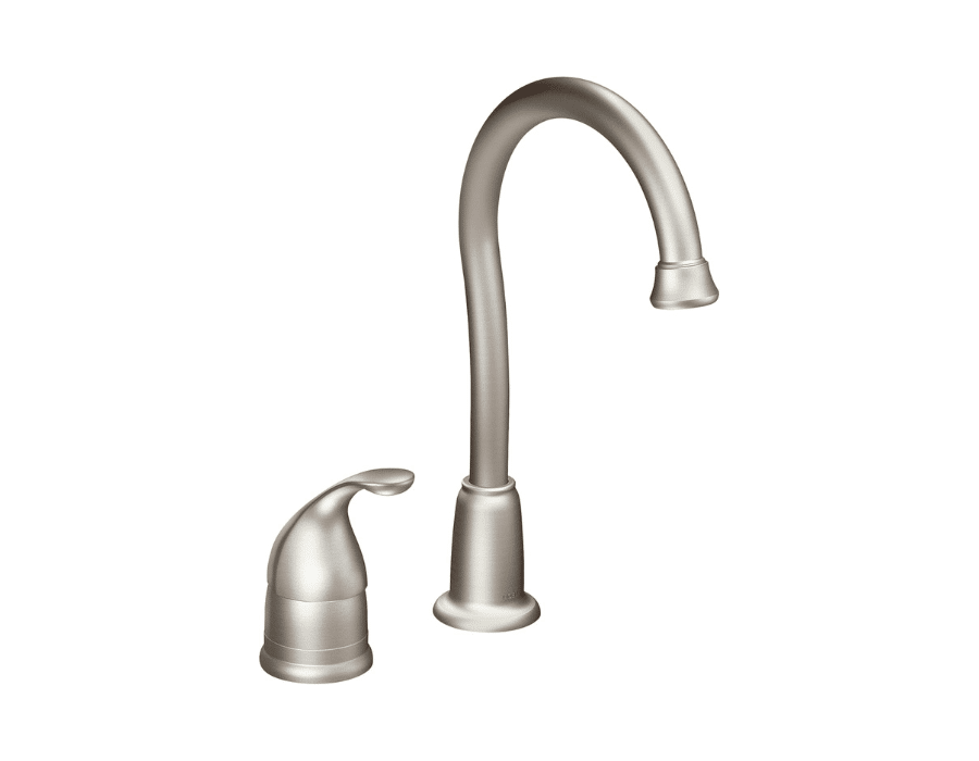 Camerist Model #4905 | One-Handle Bar Faucet Side Spray | High Arc