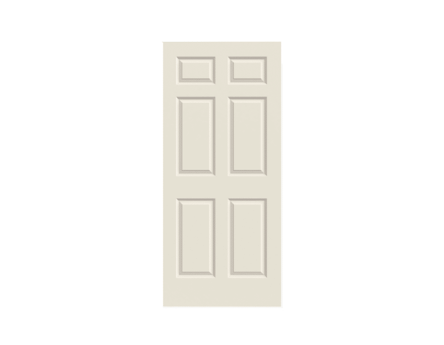 6-Panel Smooth or Textured Standard Interior Door