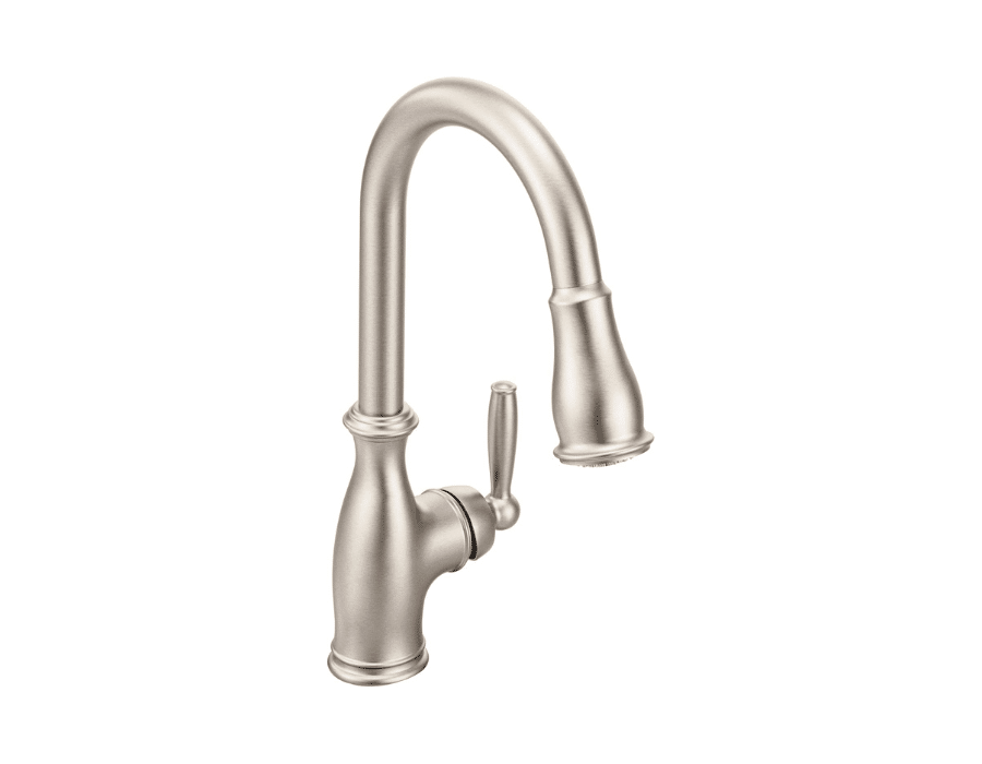 Brantford Model #7185 | One Handle Pulldown Spray | High Arc