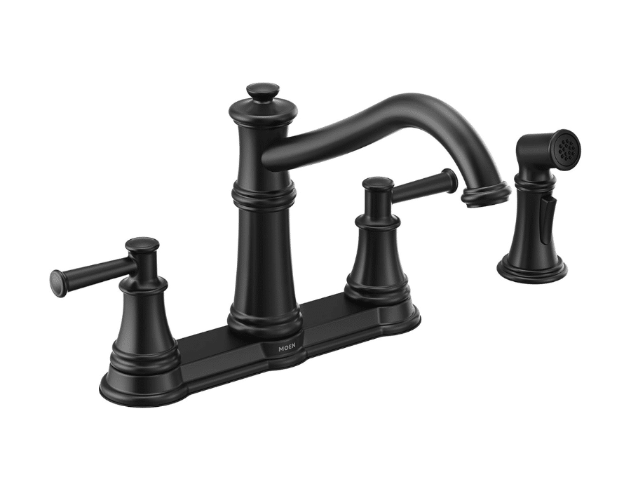 Belfield Model #7255 | Two-Handle Side Spray | High Arc