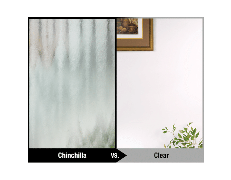 Chinchilla Exterior Door Privacy and Textured Glass | ThermaTru