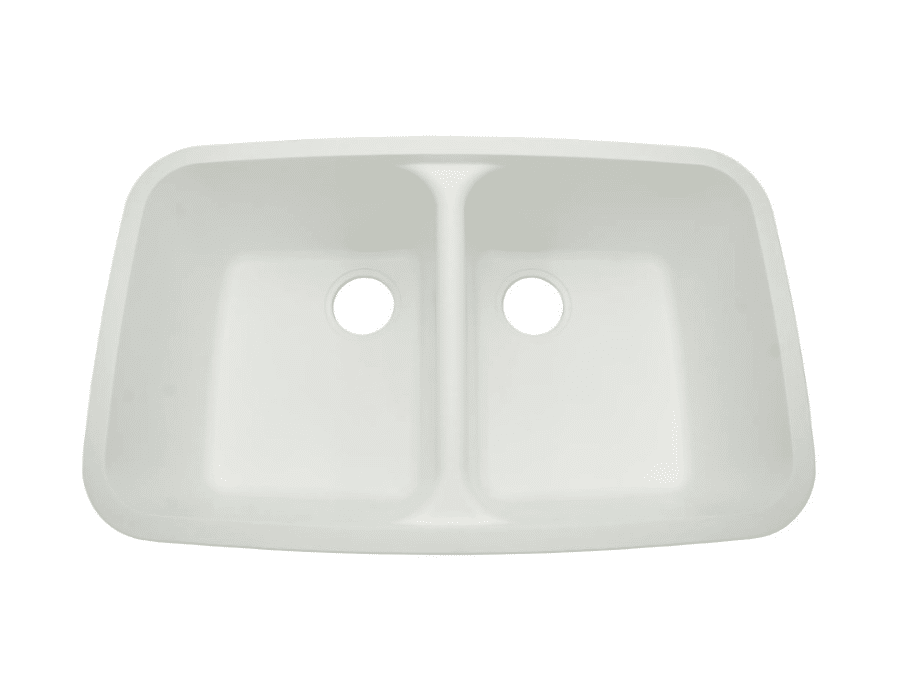 Double Bowl Undermount Kitchen Sink 50/50 | Corian #850P