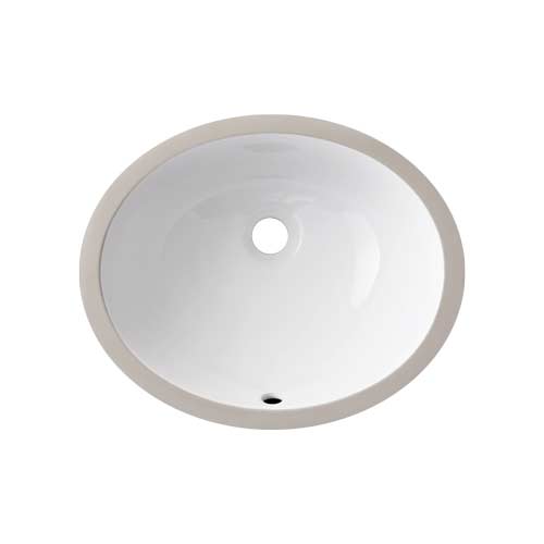 Oval White | Vanity True Vitreous China
