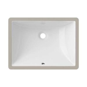 Rectangular White | Vanity True Vitreous China