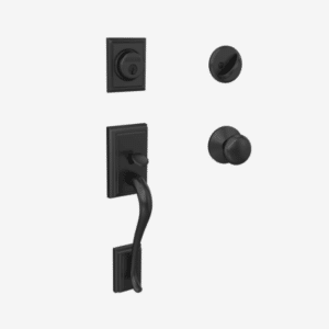 Matte Black | F60 Addison Handleset with Deadbolt