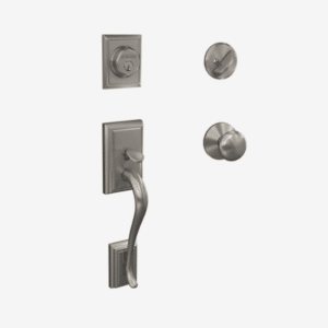 Satin Nickel | F60 Addison Handleset with Deadbolt