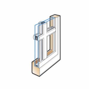 Permanent Interior/Exterior Grilles w Spacer | Anderson Window