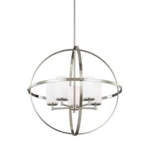 Nickel Alturas Collection Chandelier 5-Light | 3124605-962