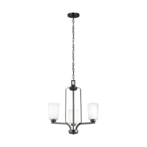 Bronze Franport Collection Chandelier 3-Light | 3128903-710