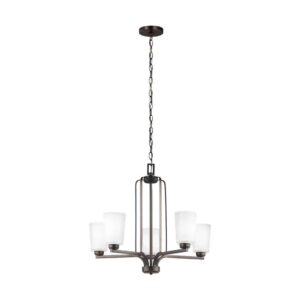 Bronze Franport Collection Chandelier 5-Light | 3128905-710