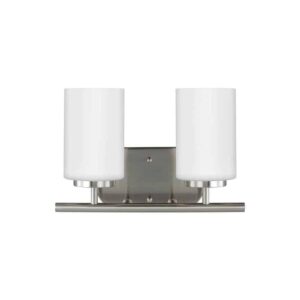 Nickel Oslo Collection Wall/Bath 2-Light | 41161-962