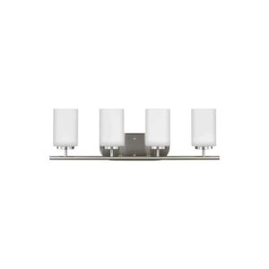 Nickel Oslo Collection 4-Light Wall/Bath | 41163-962