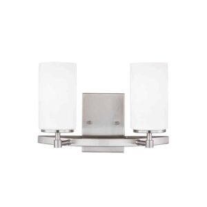 Nickel Alturas Collection Wall/Bath in 2-Light | 4424602-962