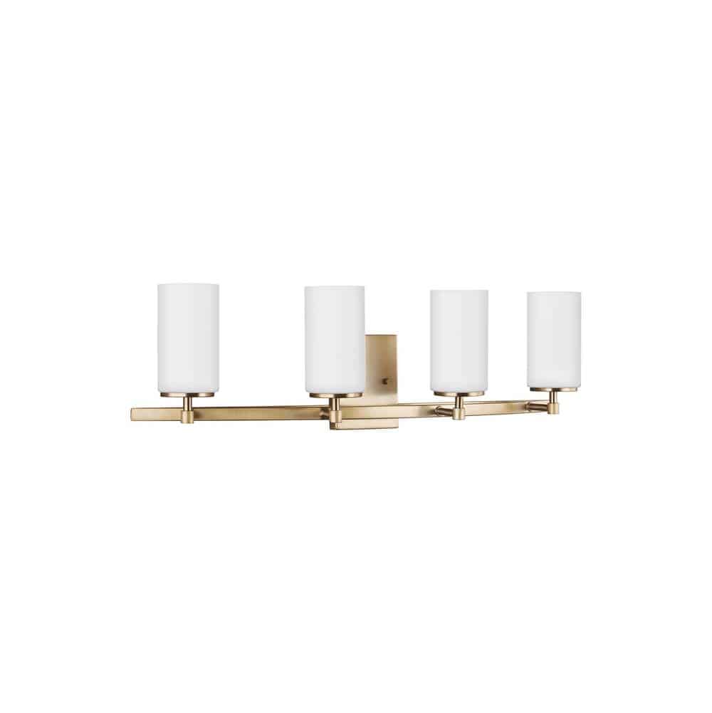 Satin Brass Alturas Collection Wall/Bath 4-Light | 4424604-848