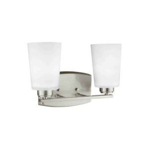 Nickel Franport Collection Wall/Bath 2-Light | 4428902-962