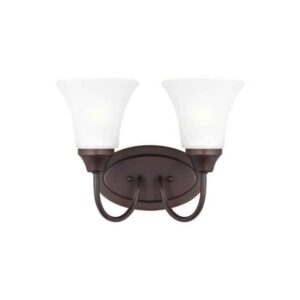 Bronze Holman 2 Bath Vanity Light | 44806-710