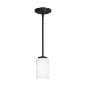 Midnight Black Oslo Collection Mini Pendant 1-Light | 61160-112