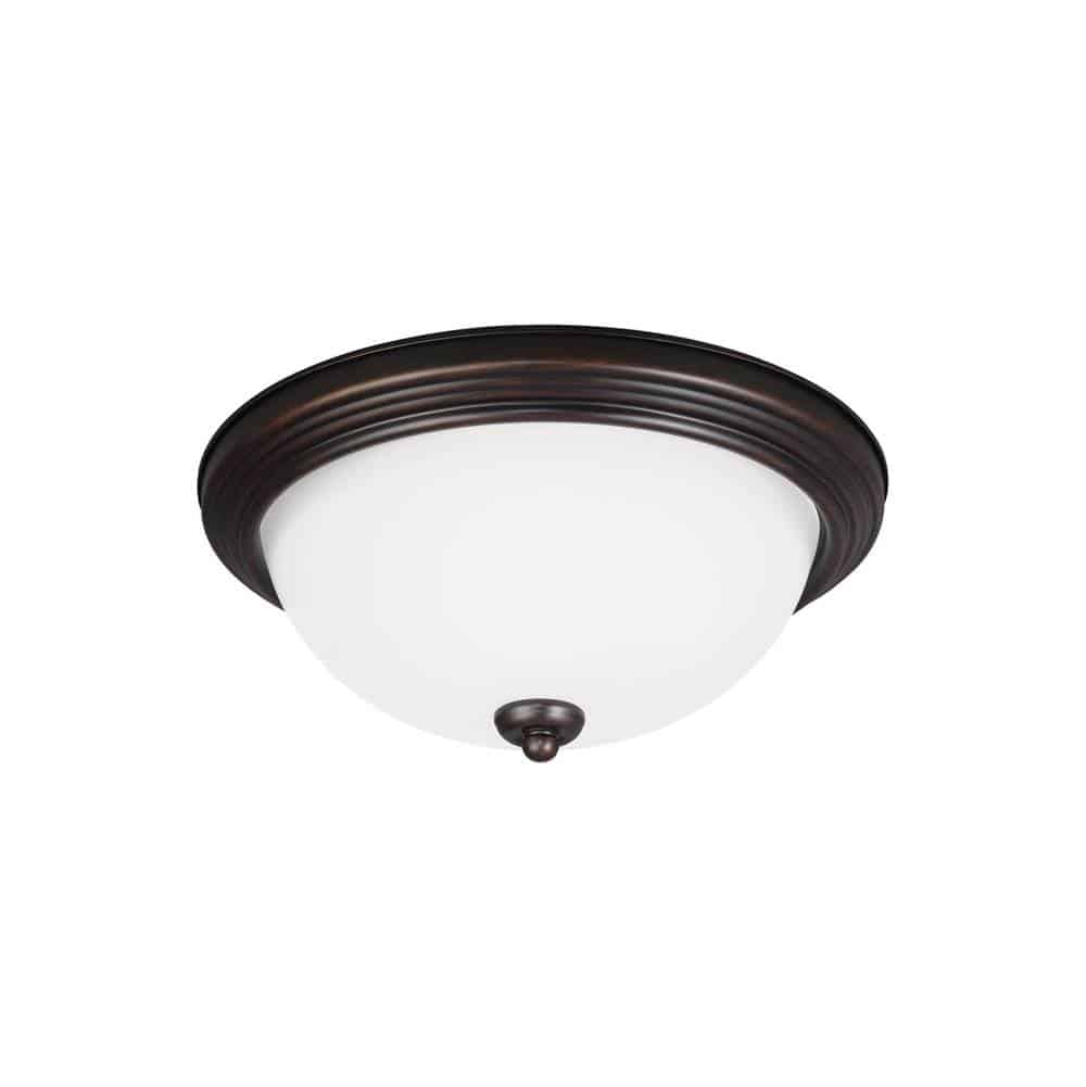 Bronze Geary Flush Mount Kitchen Light 2-Bulb | 77264-710