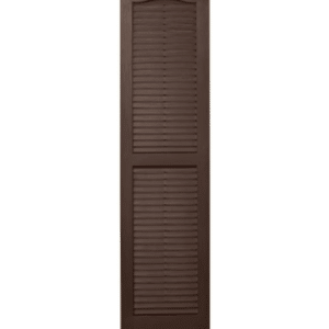 Brown Louvered | Shutters