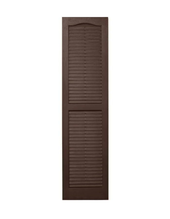 Brown Louvered | Shutters