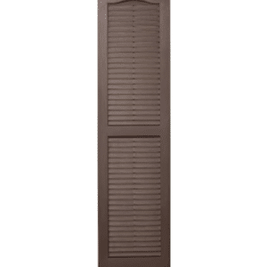 Chocolate Louvered | Shutters