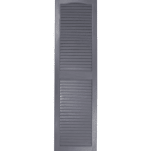 Gray Louvered | Shutters
