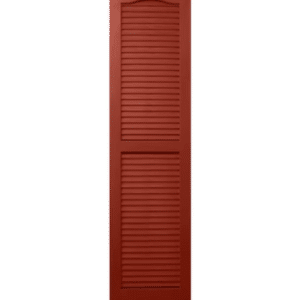 Red Louvered | Shutters