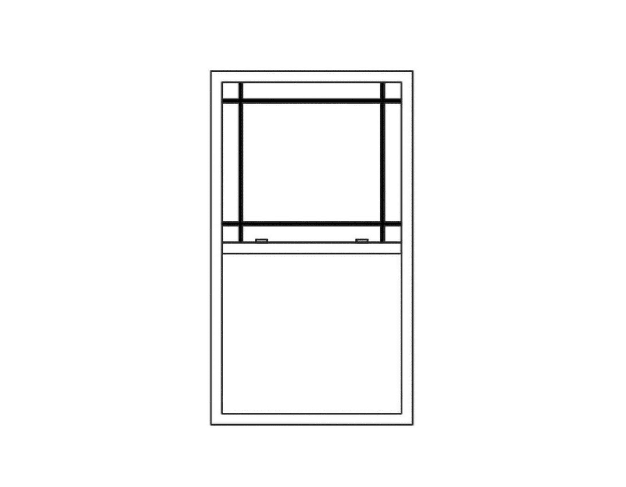 GBG Prairie/No Grids | Harvey Slimline Window