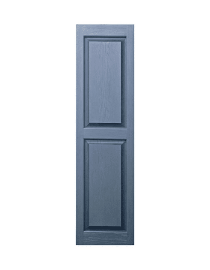 Blue Raised Panel | Shutters