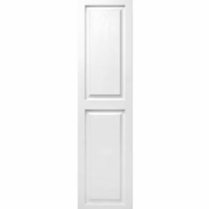 White Raised Panel | Shutters