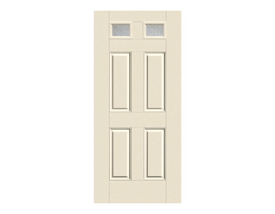 Smooth Star 2-Lite 4-Panel Flush S296 | ThermaTru