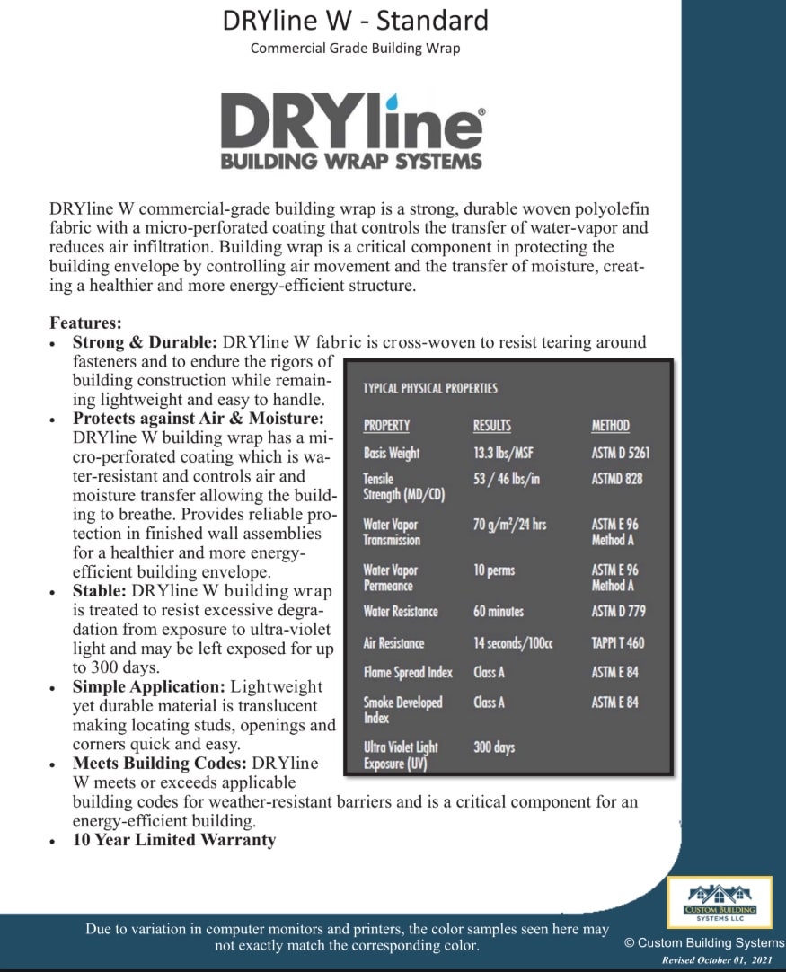 DRYline Building Wrap - Image 2