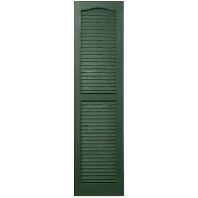 Green Louvered | Shutters