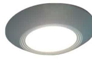 White 6" LED Surface Mount Downlight | Standard above Kitchen Sink