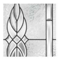 Black Nickel | Kensington Decorative Glass