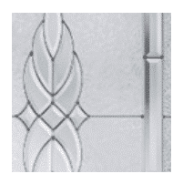 Brushed Nickel | Kensington Decorative Glass