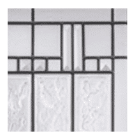 Black Nickel | Sedona Decorative Glass