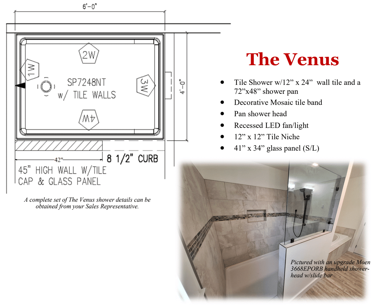 The Venus Tile Shower Package - Image 2