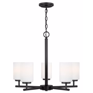 Midnight Black Franport Collection Chandelier 5-Light | 31161-112