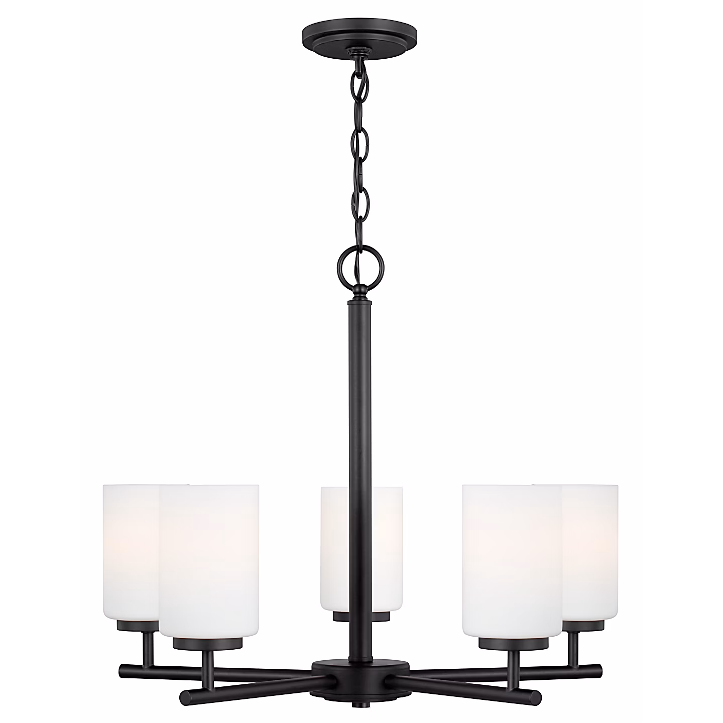 Midnight Black Franport Collection Chandelier 5-Light | 31161-112